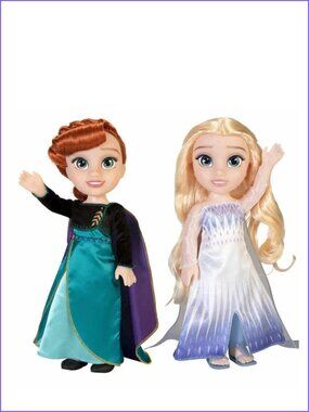 Frozen II Queen Anna & Elsa The Snow Queen Adventure Dolls 2 Pack New in Box